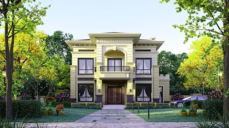 和田乡村别墅的墙壁通常用什么砖砌？